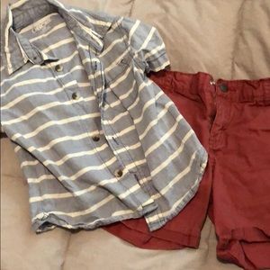 Cherokee boys shirt and shorts